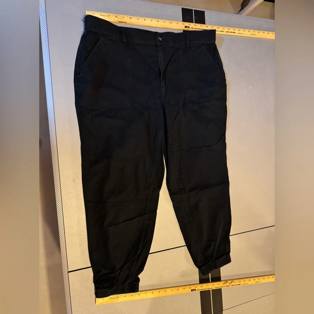 3 Gap Women’s XL Joggers- Black, Blue, Tan - Picture 3 of 16